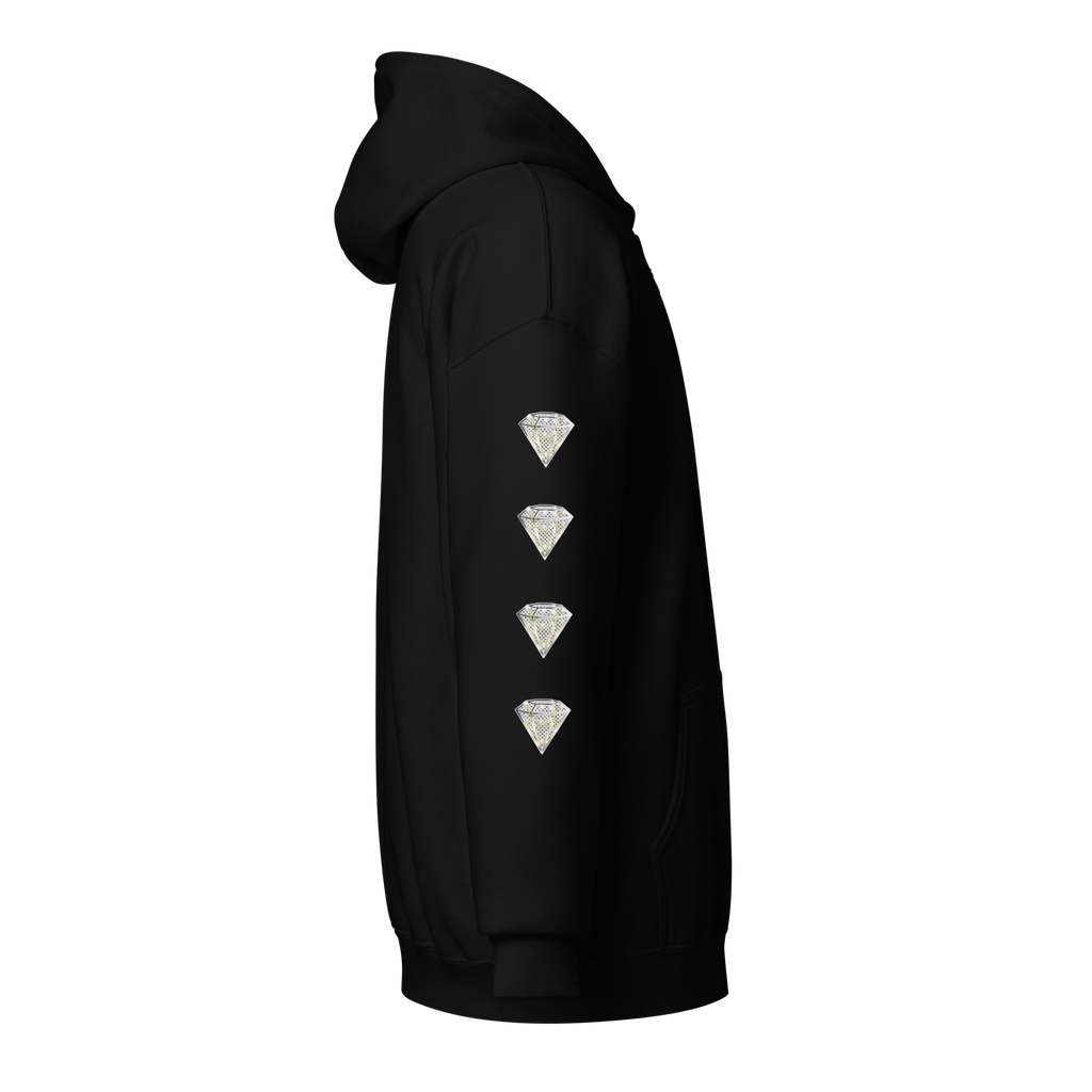 Pure Pressure Diamond Unisex heavy blend zip hoodie/jacket