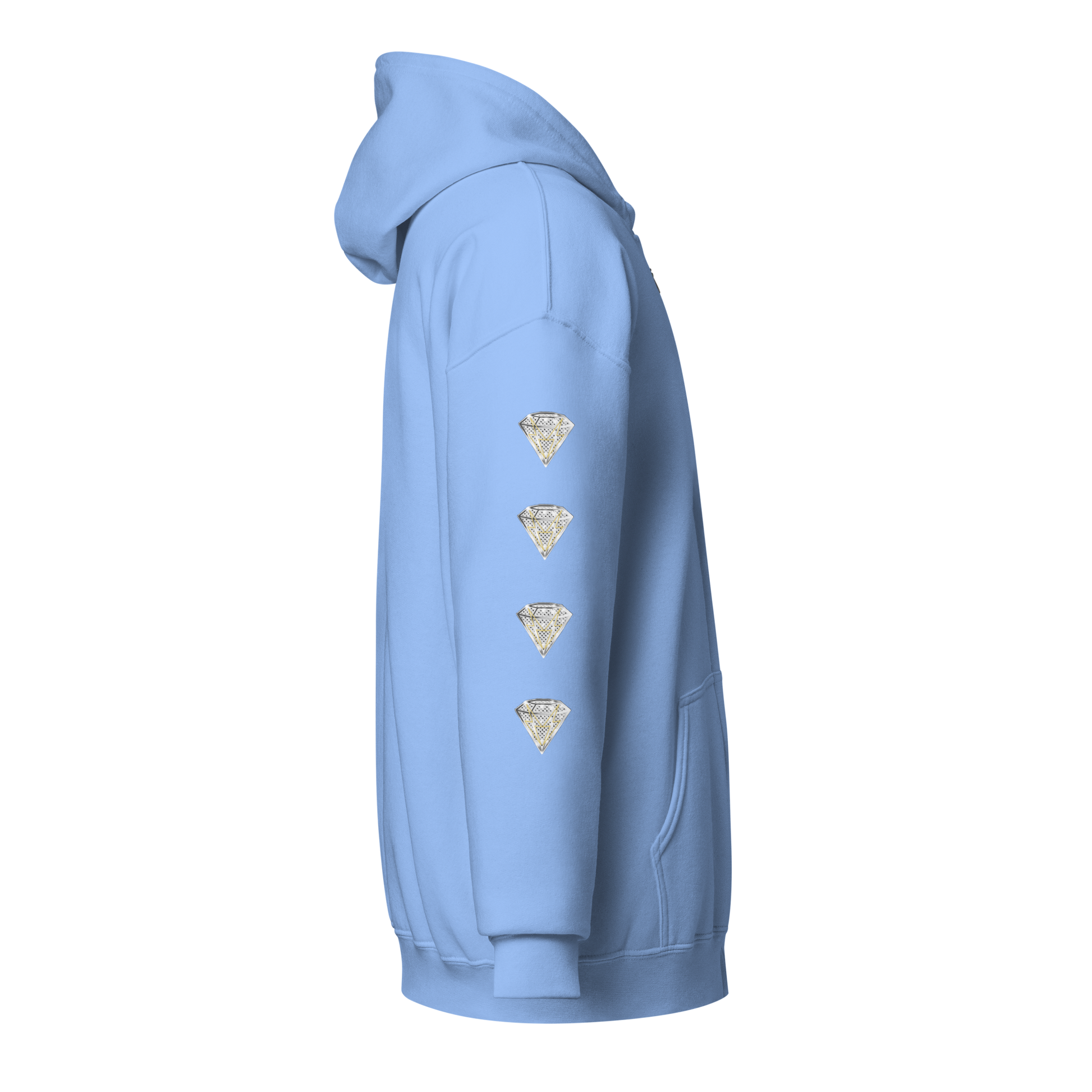 Pure Pressure Diamond Unisex heavy blend zip hoodie/jacket