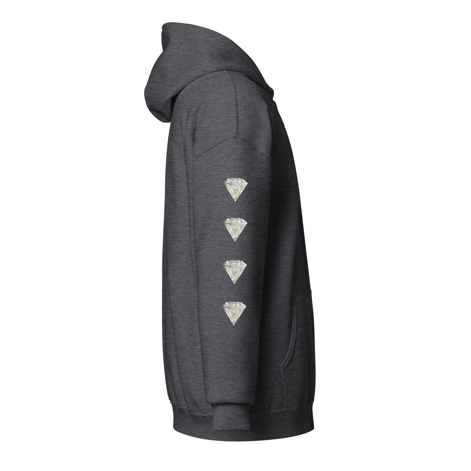 Pure Pressure Diamond Unisex heavy blend zip hoodie/jacket