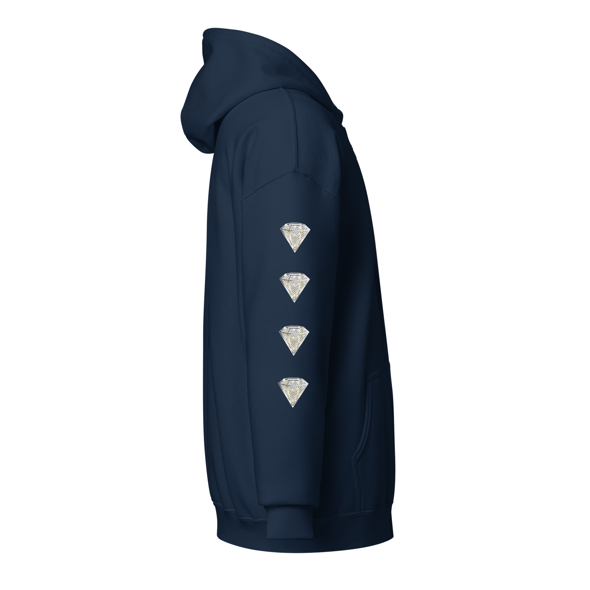 Pure Pressure Diamond Unisex heavy blend zip hoodie/jacket