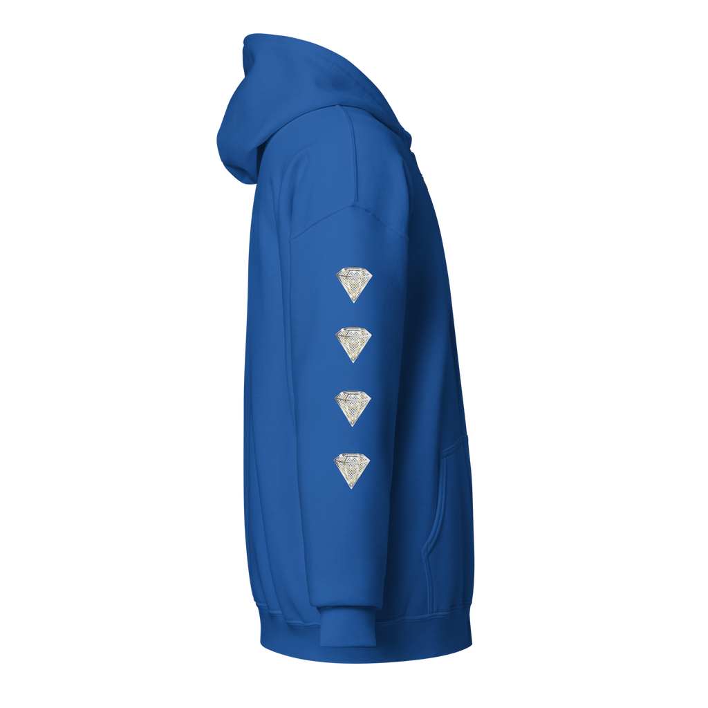 Pure Pressure Diamond Unisex heavy blend zip hoodie/jacket