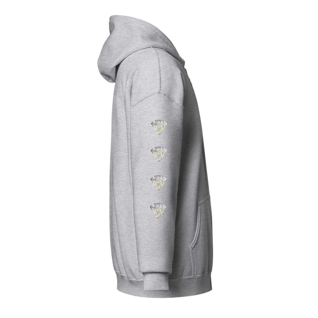 Pure Pressure Diamond Unisex heavy blend zip hoodie/jacket