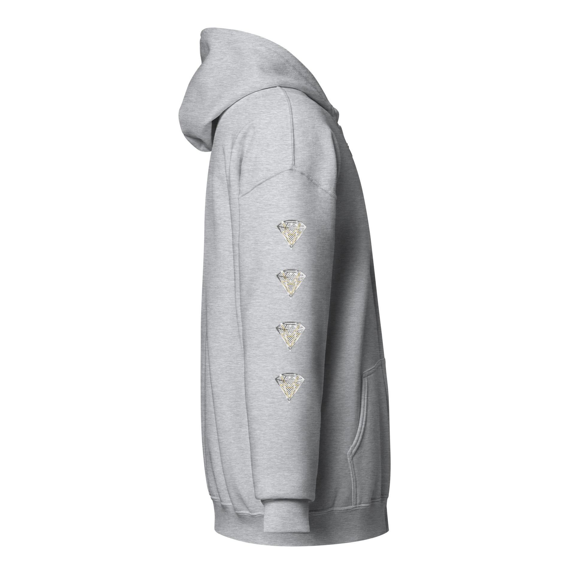 Pure Pressure Diamond Unisex heavy blend zip hoodie/jacket