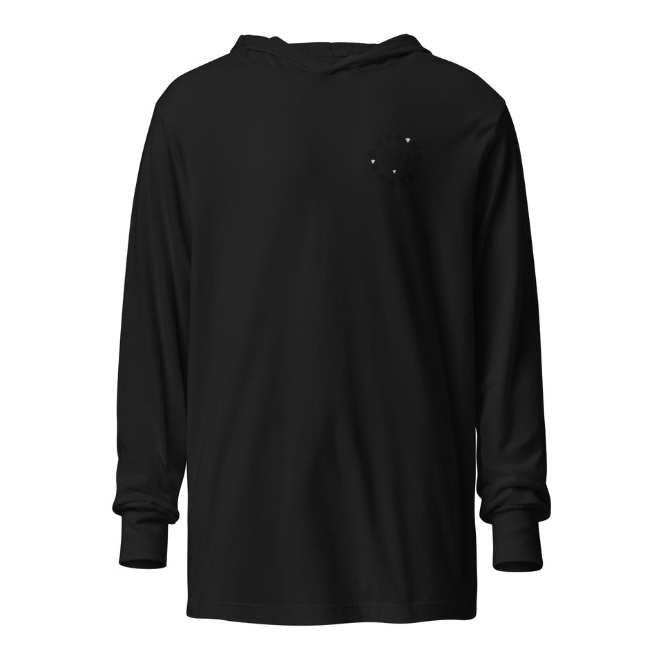 Pure Pressure Hooded long-sleeve tee