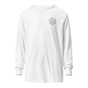 Pure Pressure Hooded long-sleeve tee